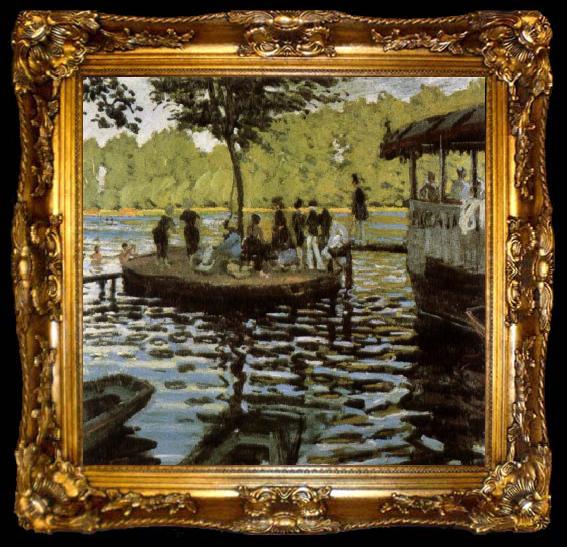 framed  Claude Monet La Grenouillere, ta009-2
